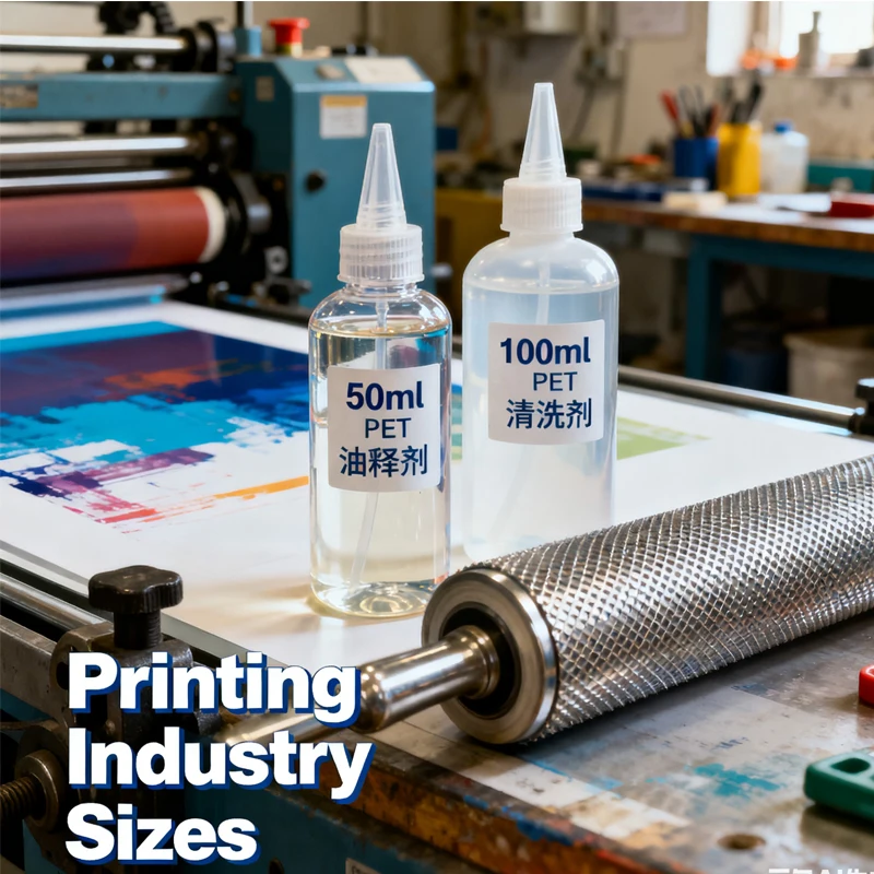 5Pcs10ml-100ml Extruded Plastic Bottle With Tip And Dome Lid Travel Liquid Storage Container For Glue Paste DIY Pigment Inks