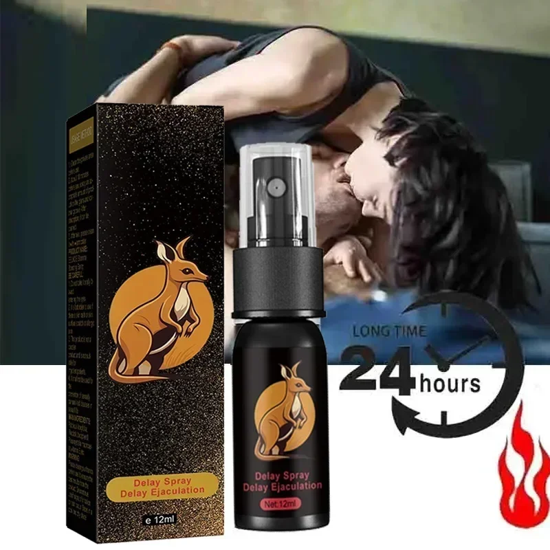 Stud Delayed Spray - Desensitiser Kangaroo Delayed Spray Massager Oil By Kangaroo Optical