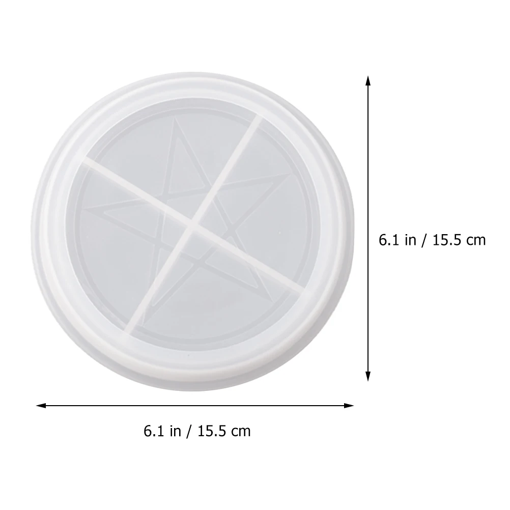 

Flexible Silicone Plate Tray Molds Creative Decorative Diy Dish Coaster Mold For Teens Resin Crafts Making Gift Tools