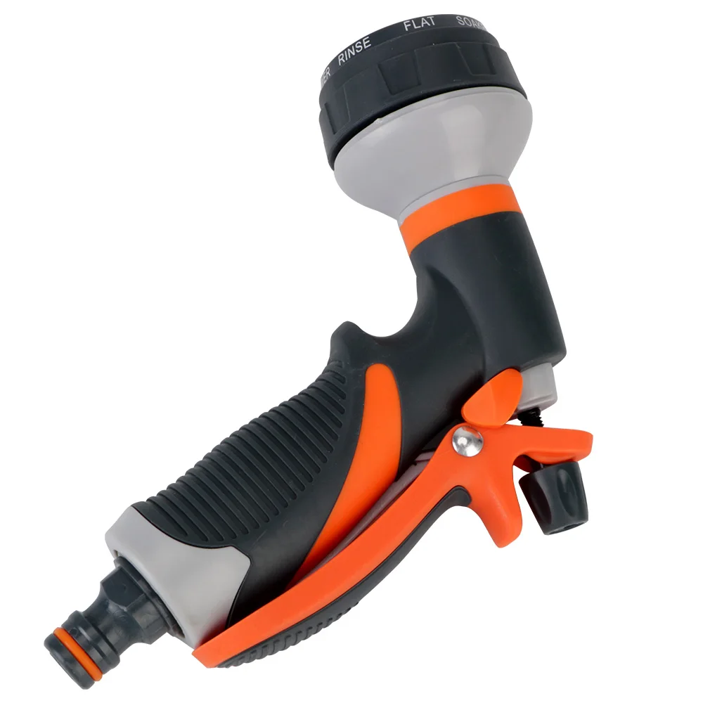 Hose Sprinkle Nozzle Garden Tools For Garden Washing Car High Pressure Water Gun 8 Spray Modes Lawn Spray Watering
