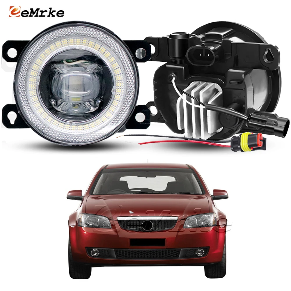 ل هولدن كاليس VE كاليه سبورتواجون 2006 2007 2008 2009 2010.08 LED أضواء الضباب عين الملاك الخارجي مصابيح قيادة الملحقات