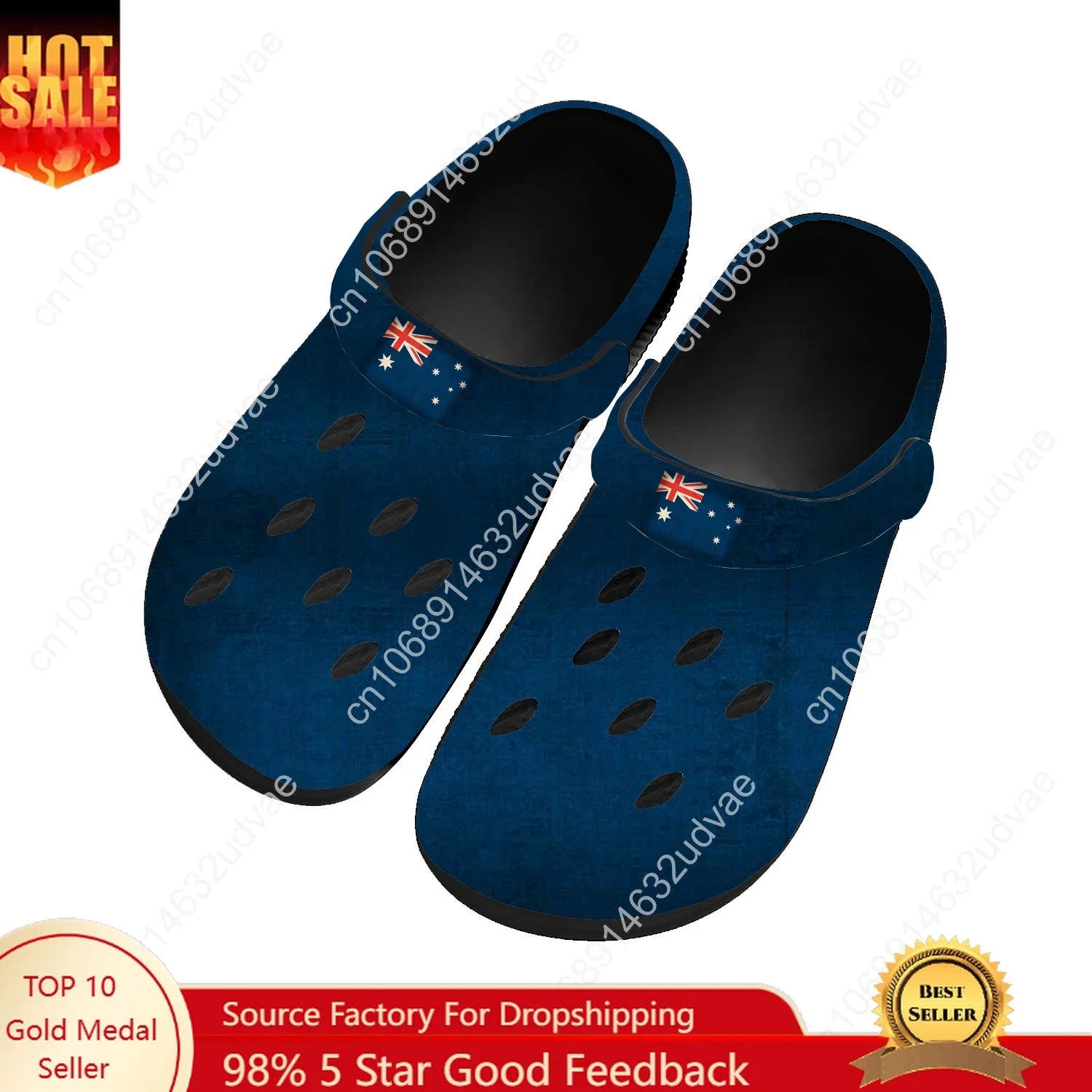 

Australia Water Shoes Men Women Teenager Comfortable Fashion Home Garden Clogs Custom Sandals Beach Breathable Hole Slippers