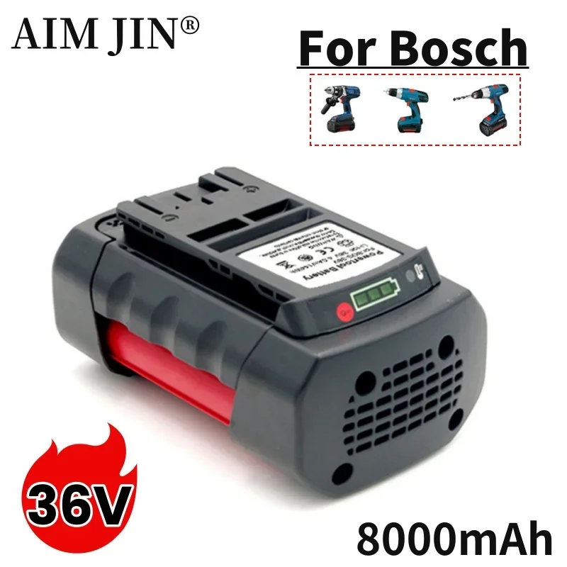 For BOSCH 36V 8.0Ah  Li-ion battery Compatible with BAT4030 BAT4040 BAT4050 BTA4060