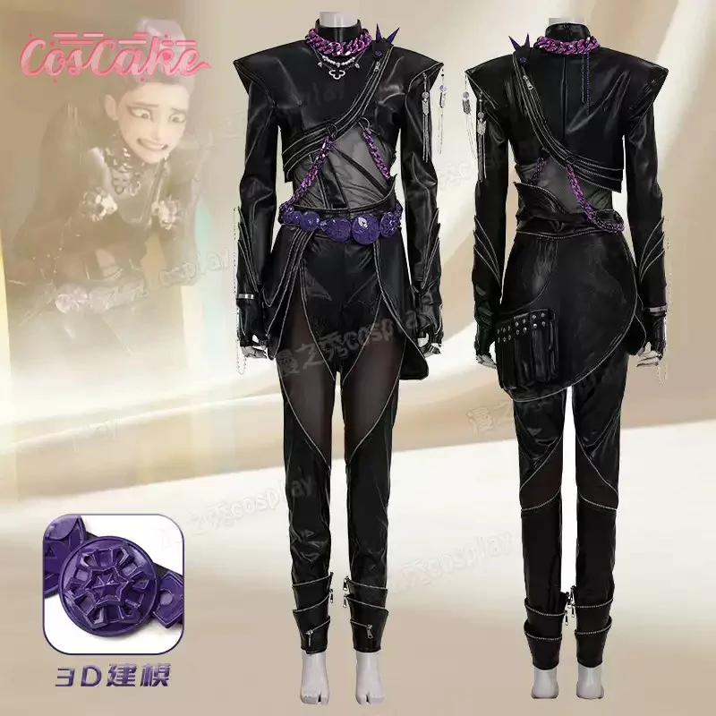 

Rumi Cosplay Costume KPop Demon Hunters Uniform Halloween Carnival Party Christmas Play Role Clothes Clothing for Women