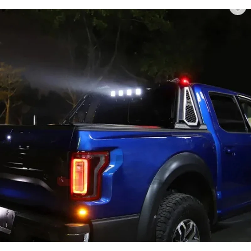Car Pickup Truck Roll Bar With Light Auto Parts For F0