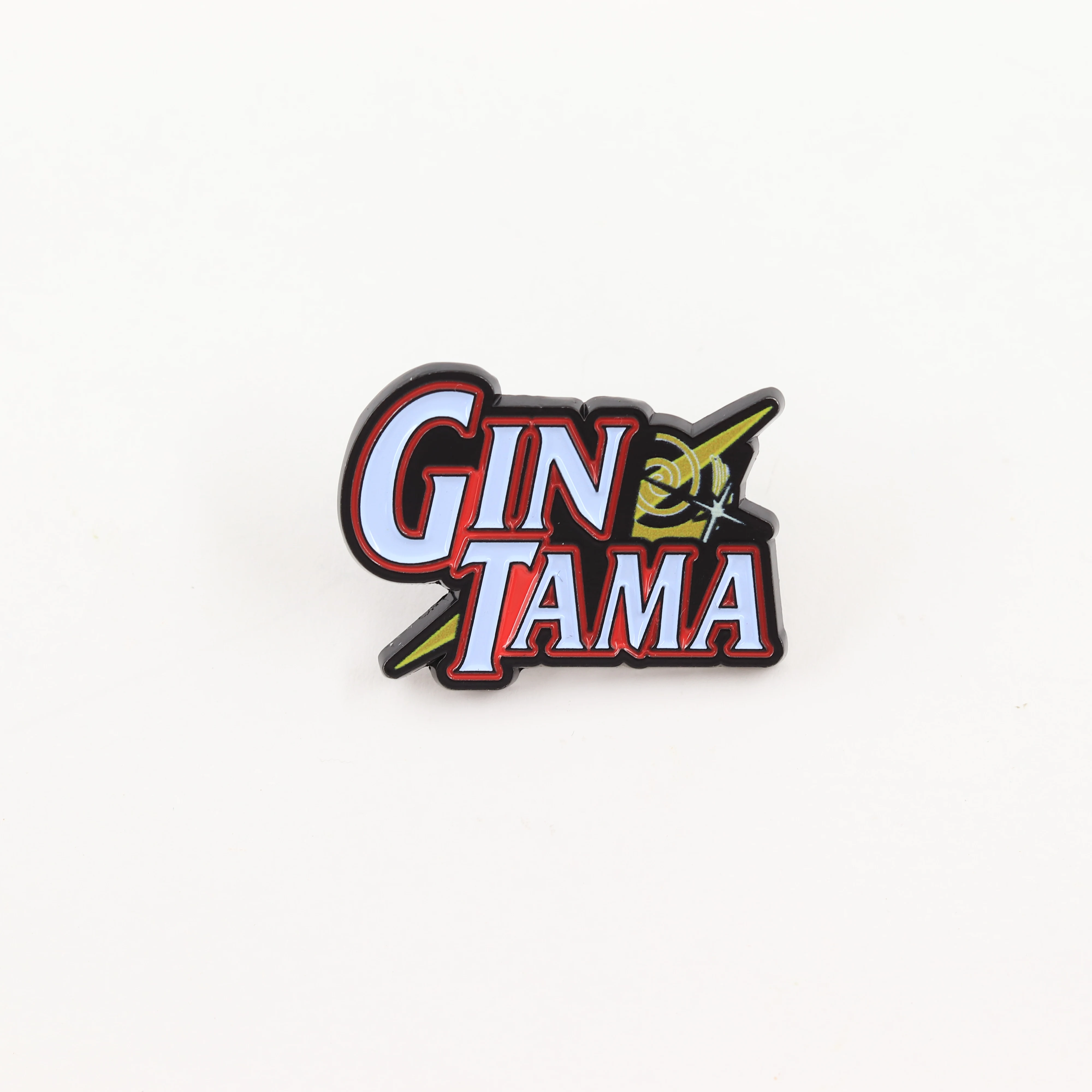 Gintama Logo Emaille-Pin Lustige Anime-Brosche Sci-Fi-Animation Zubehör-Abzeichen Schmuck Geschenk für Fans Sammlerstücke – Detail 10