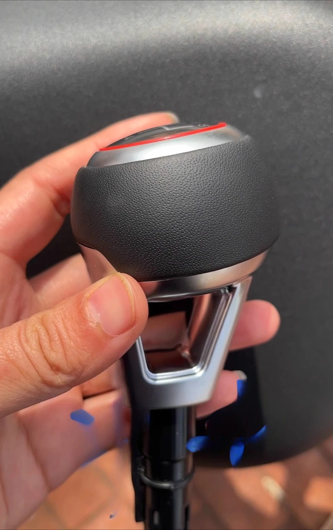 

6/7 manual modification gear head shift leather dust cover gear hollow handball