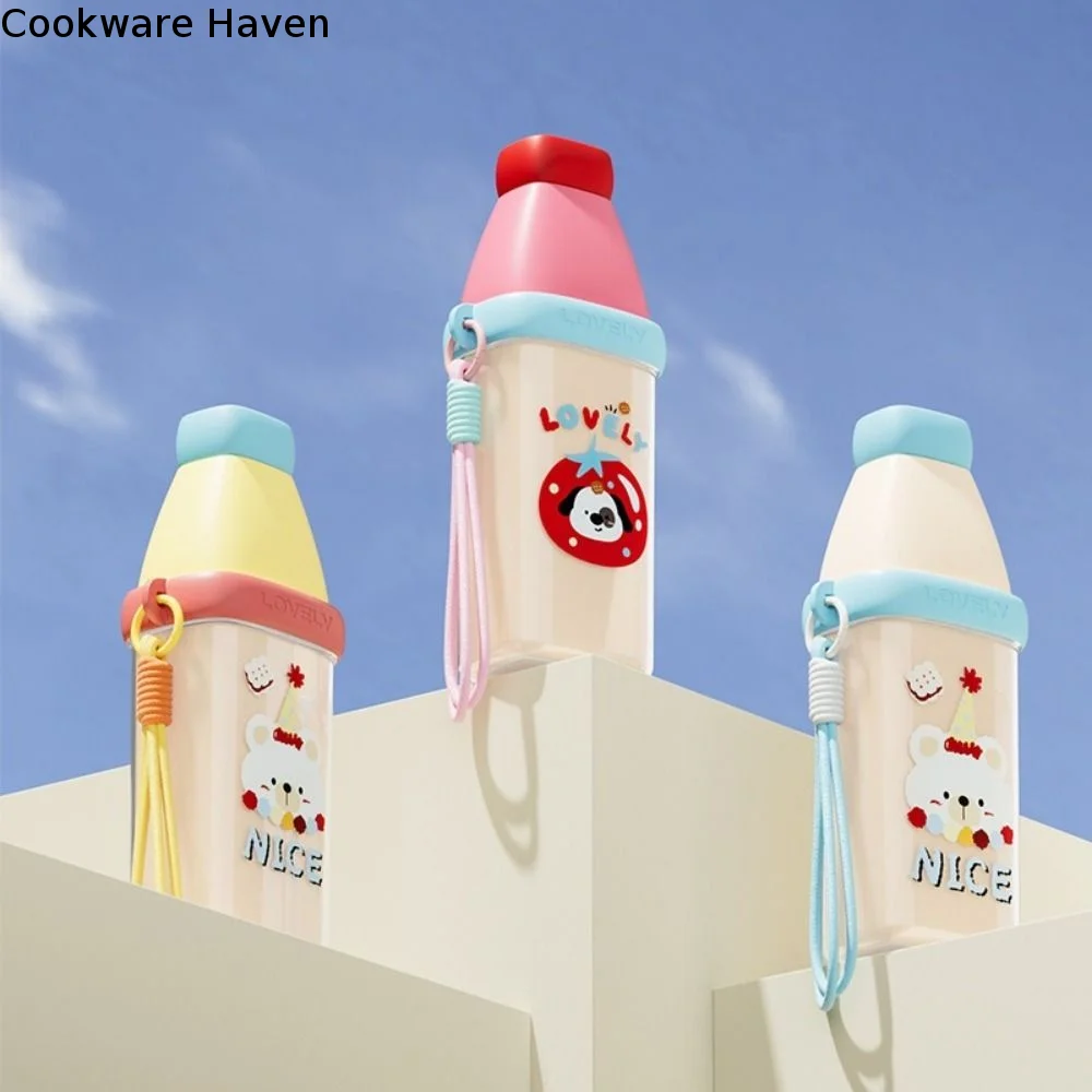 Plastic 3 in 1 Toothbrush Cup Cartoon Large Capacity Toothbrush Toothpaste Storage Box Space Saving Toothbrush Storage Case
