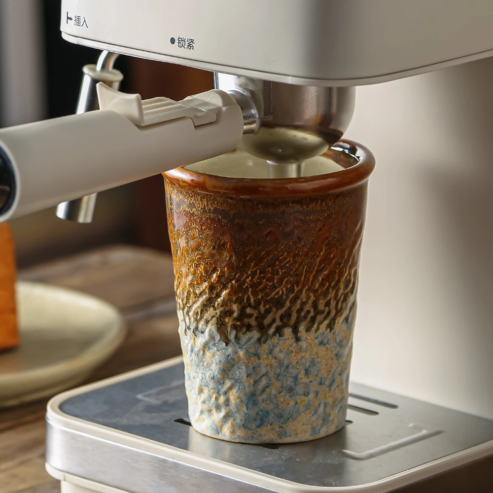 كوب سيراميك عتيق بتصميم فرن ال - مراجعة Handmade Ceramic Mug وسعره