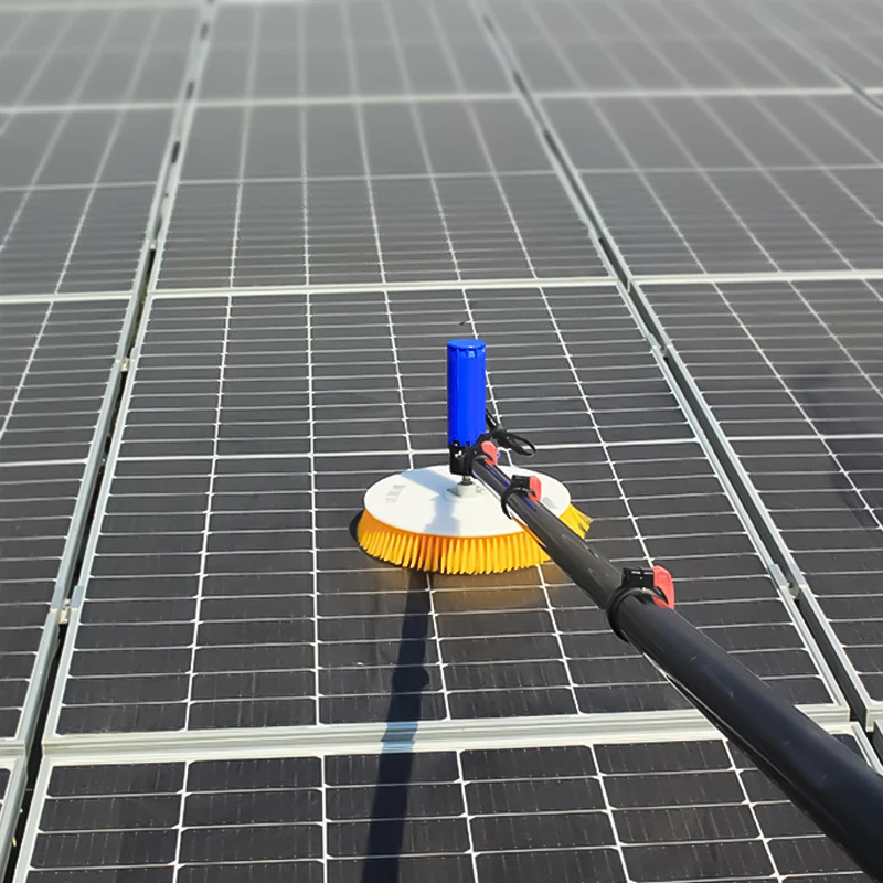 Electric Solar Panel Cleaning Brush For Cleaning Solar Panels