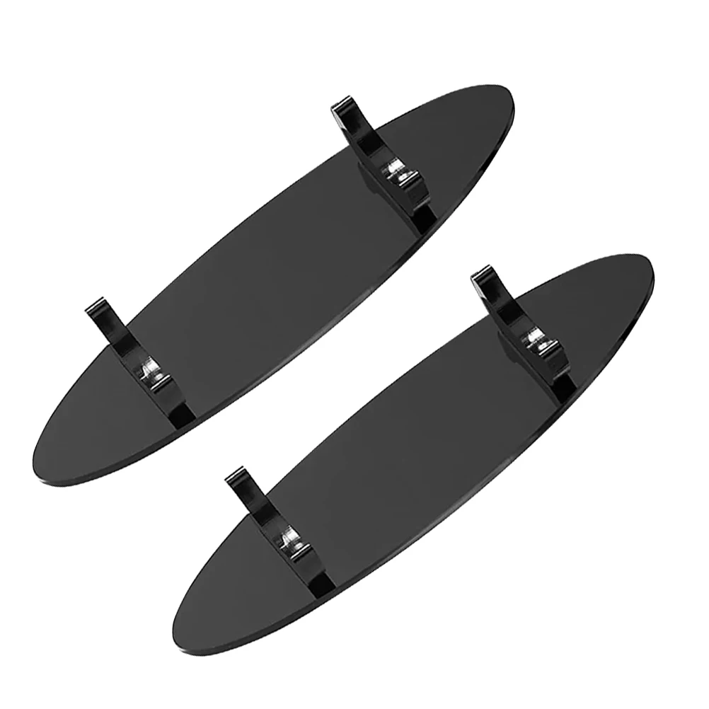 

2 Pcs Pen Display Stand Desk Holder Penholder Eyebrow Fountain Black Classroom Pencil