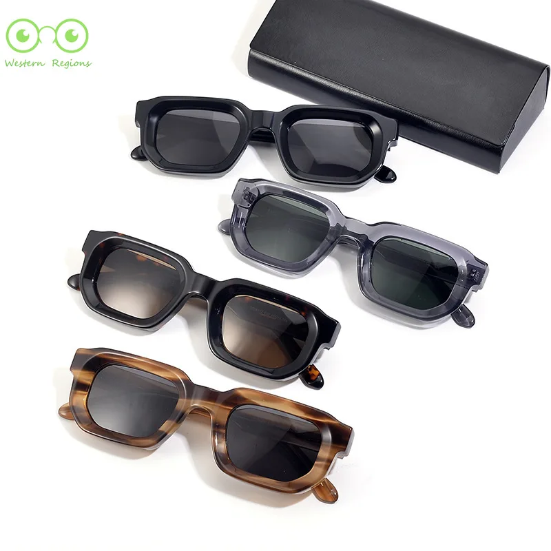 

Beach Travel Square Sunglasses Polarized Mirror Fishing Retro Classic New Style Men and Women's Sunglasses High Quality