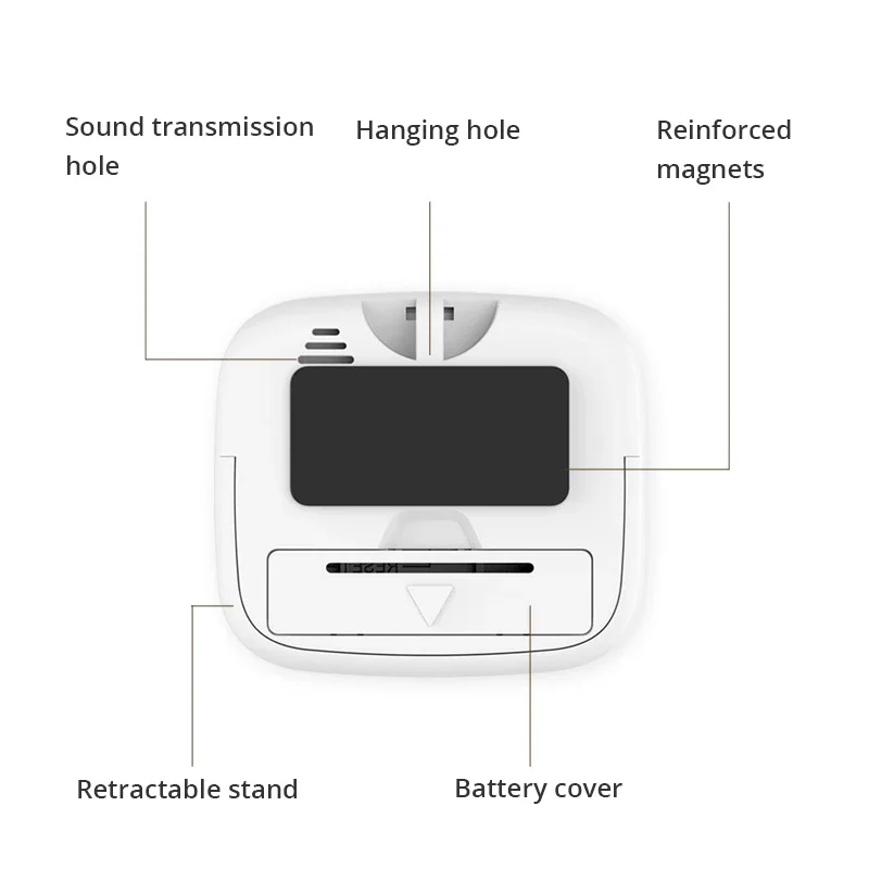 Kitchen Timer Cooking Digital Timer Powerful Magnet Back for Cooking Baking Sports Games Office Countdown Timer Students