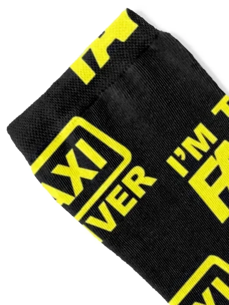 I'm The Fake Taxi Driver Socks cute sheer basketball snow Socks Women's Men's