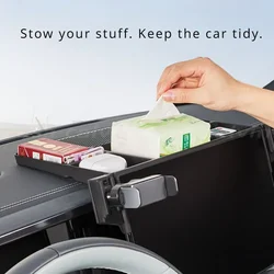 Car Navigation Cell Phone Holder Holder Center Screen Rear Storage Box For BYD Leopard 5 Interior Refit Accessories