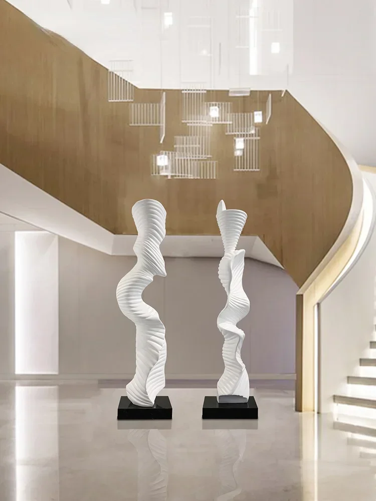 

Modern Creative European-Style Large Floor Sculpture Hotel Lobby Hallway Corridor Decoration and Ornament