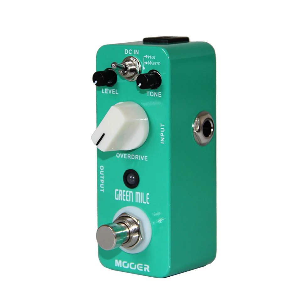 Mooer MOD1 Green Mile Mini Overdrive Guitar Effect Pedal Micro Electric Guitar Pedal True Bypass Guitar Parts Accessories