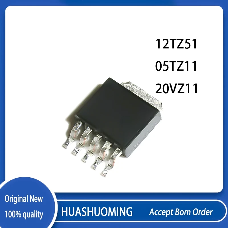 10Pcs/Lot   PQ12TZ51 12TZ51  PQ05TZ11 05TZ11  PQ20VZ11J00H PQ20VZ11  20VZ11 TO-252-5