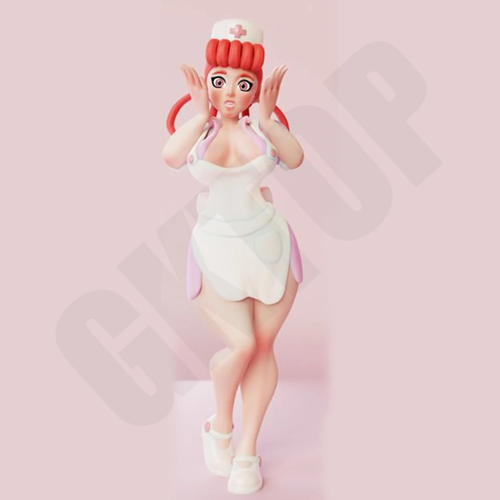 

1/24 3d Printing Model Kit SFW Sexy Miss Nurse Resin Figure Model Kit DIY Miniature Reduction Statue Unpainted Kit Toys