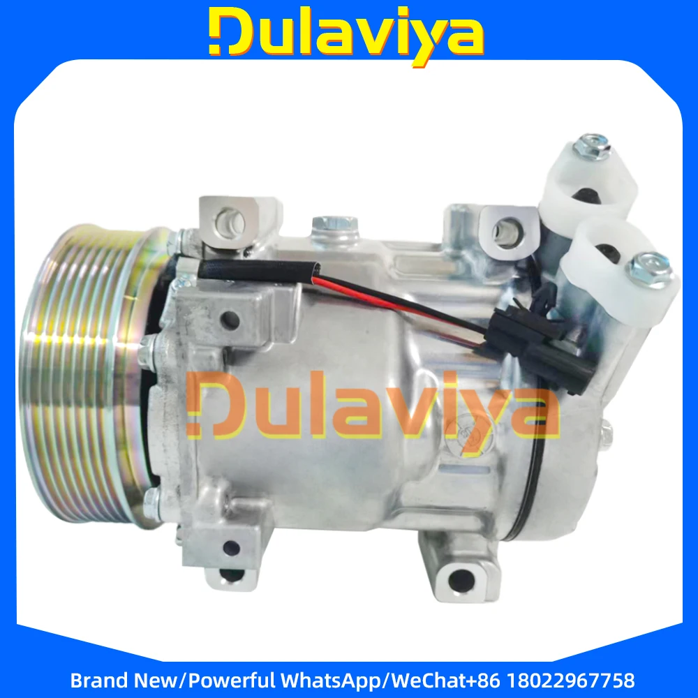 

Auto SD7V16 Air Conditioning Compressor PV7 For Renault DACIA Duster 1.5 dCi 8201018716 1815 00281310862 926007398R