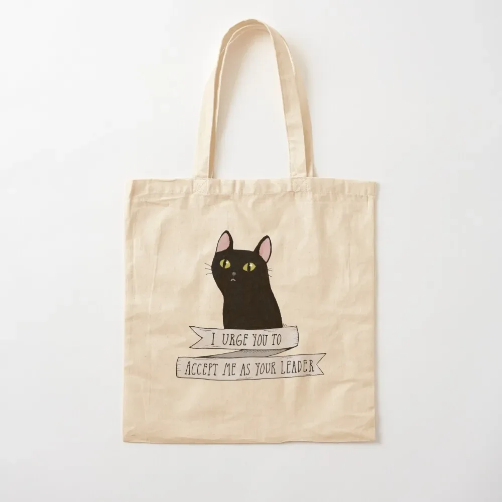 

Salem Saberhagen - black cat quote Tote Bag Gift bag Portable shopping bag sacs de shopping