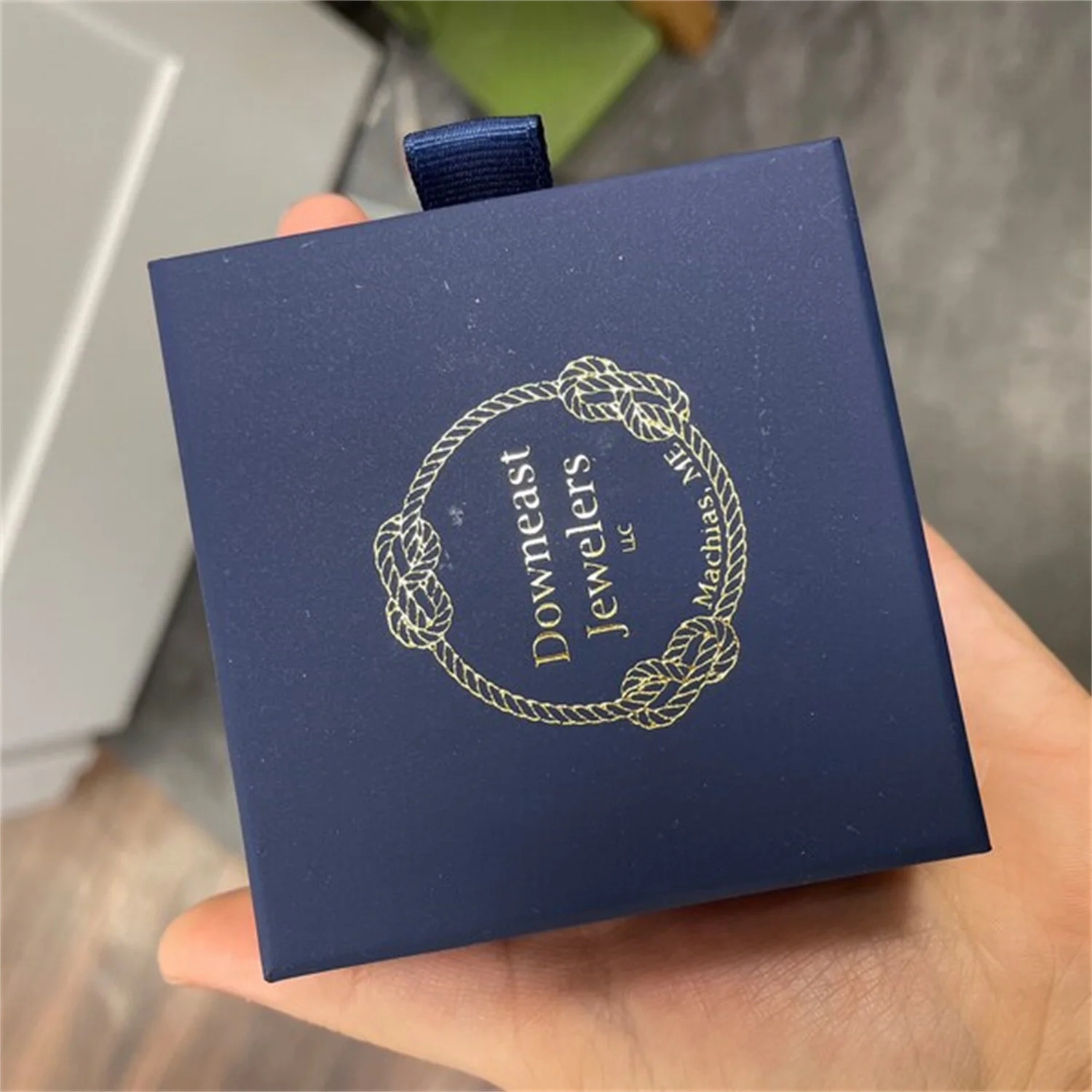 50pcs Bulk Custom Logo Jewelry Packaging Boxes For Business With Matte/Pearlescent Finish, Various Sizes, For Necklace, Earring,