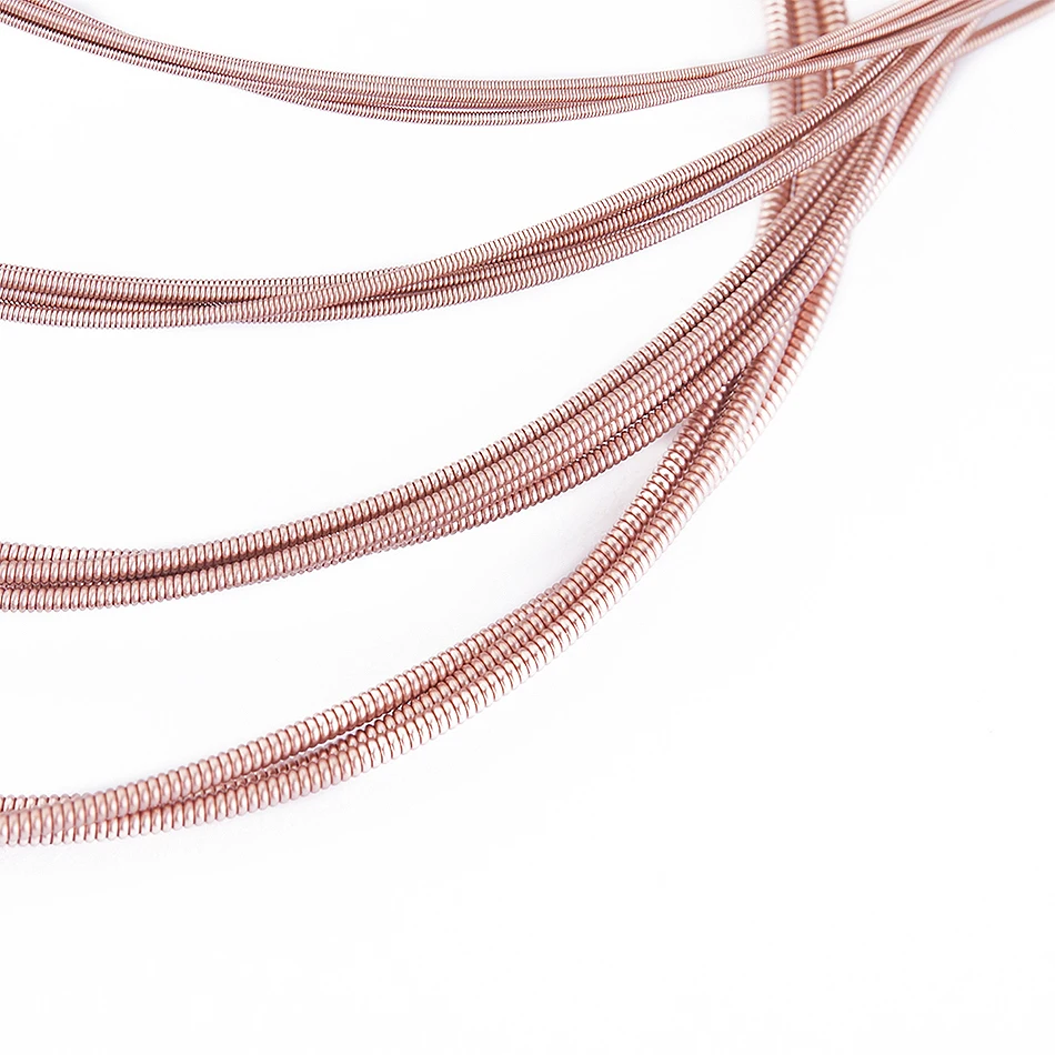 2/6Pcs Set High-Quality Acoustic Guitar Strings Copper Strings 1-6 for Acoustic Guitar Stainless Steel Coated Phosphor Bronze - view 3
