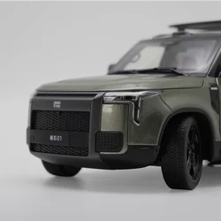 Polestones 01 Alloy Car Model, Camping Model Accessories, Tabletop Decoration, Micromodel Collection, Display Gift, 1:24