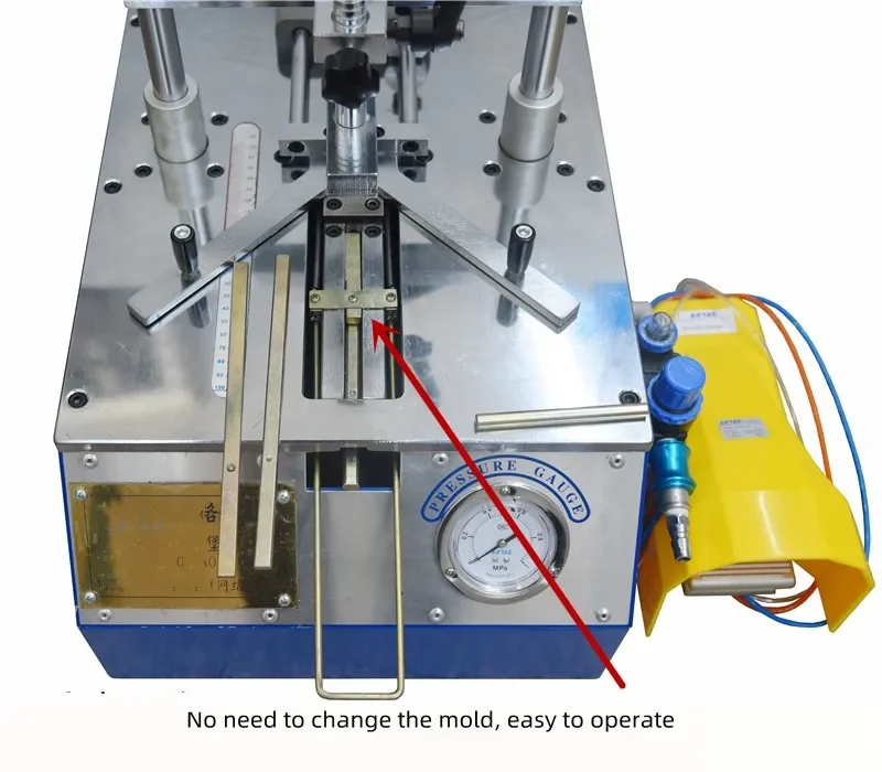 New Corner Nailing Machine Picture Frame Small Corner Cutting Machine Frame Piecer