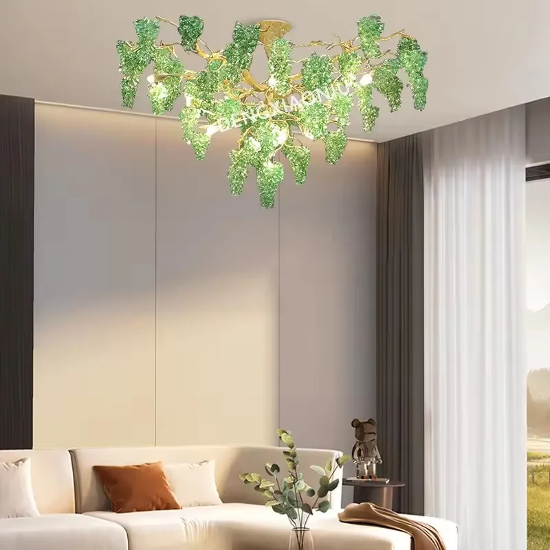 New Design Chandelier Lights Hotel Villa Decorative Hanging Light Living Room Bedroom Modern Luxury Led Chandelier Lighting