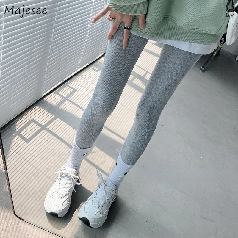 

Leggings Women Skinny Push Up Legging Autumn Winter Mid Waist Elasticity Fashion College Keep Warm Leisure Work Out Trousers