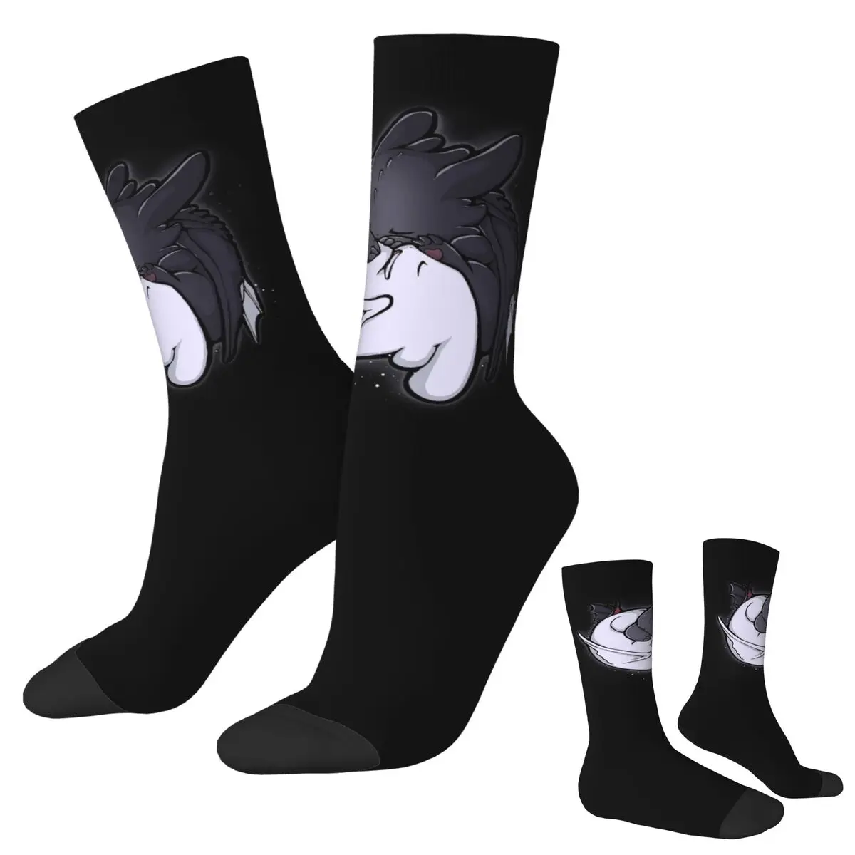 

Беззубые и легкие обнимающие носки Fury, супер мягкие чулки в стиле Харадзюку, всесезонные длинные носки, аксессуары, подарок на день рождения унисекс