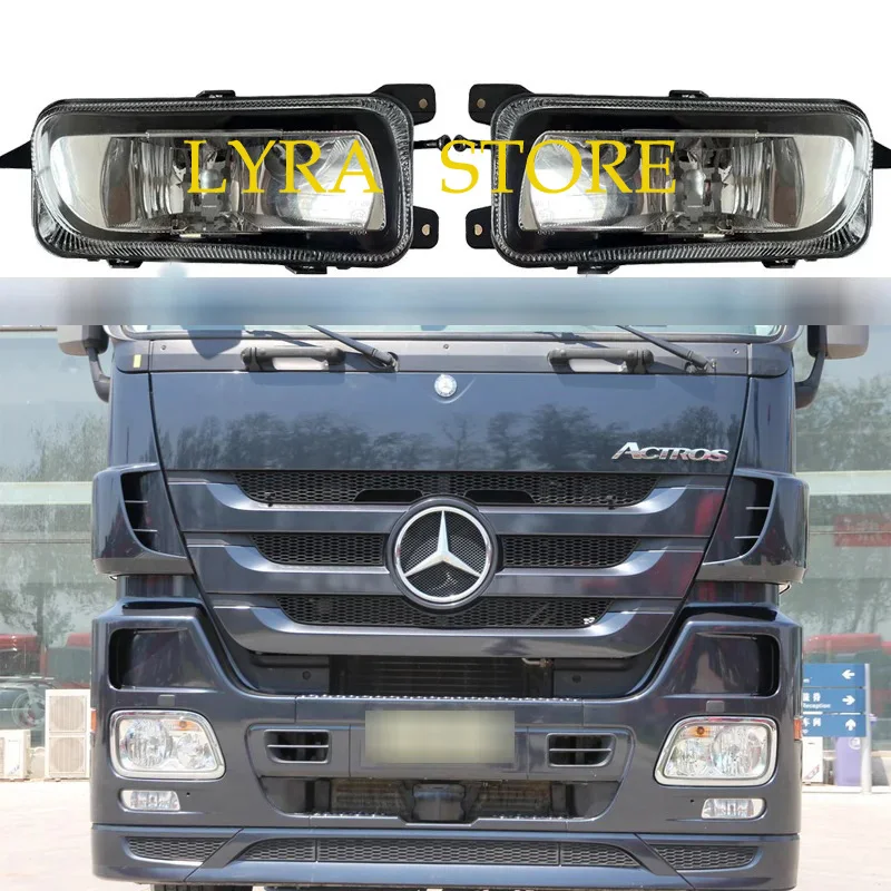 1 Pair Fog Lamp Fit For Mercedes Benz Trucks Actros MP2 Truck 9438200156 9438200056