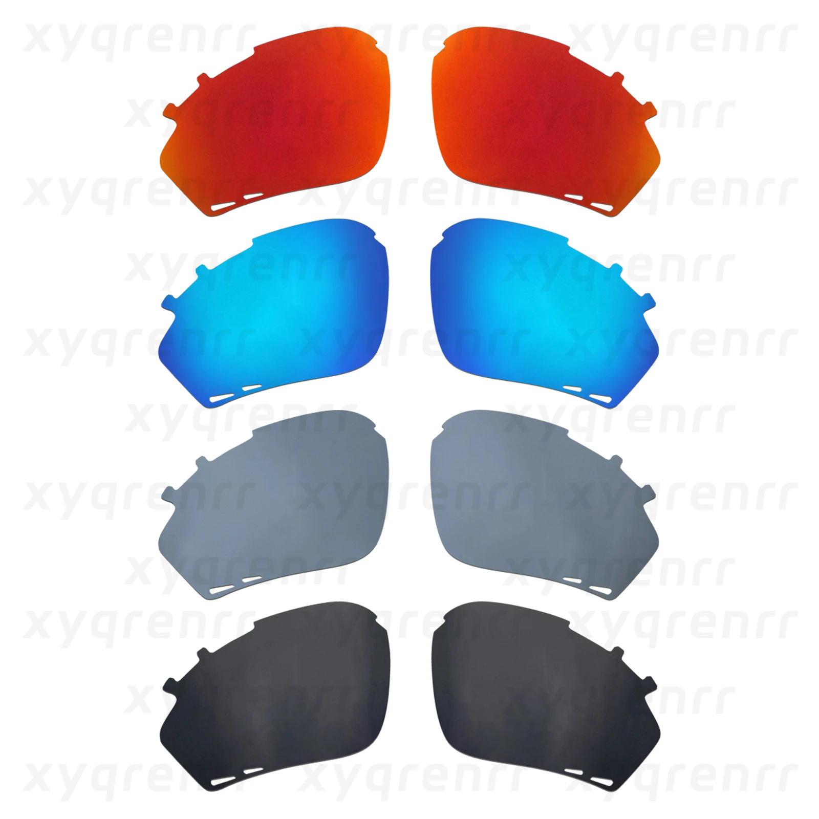 عدسة Xyqrenrr المستقطبة البديلة تناسب نظارة Rudy Project Propulse الشمسية المضادة للخدش | مقاومة للصدمات | مناسب تمامًا
