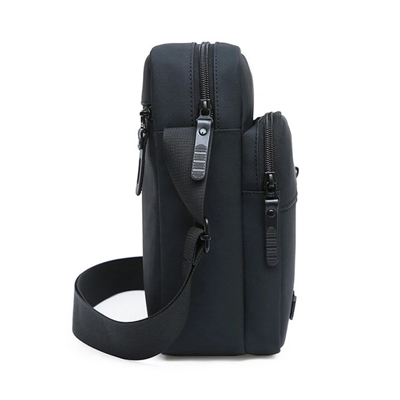 Men Shoulder Bag Crossbody Bag Casual Waterproof Nylon Zipper Pocket Handbag Fashion Casual Travel Male Bussiness Messenger Bags