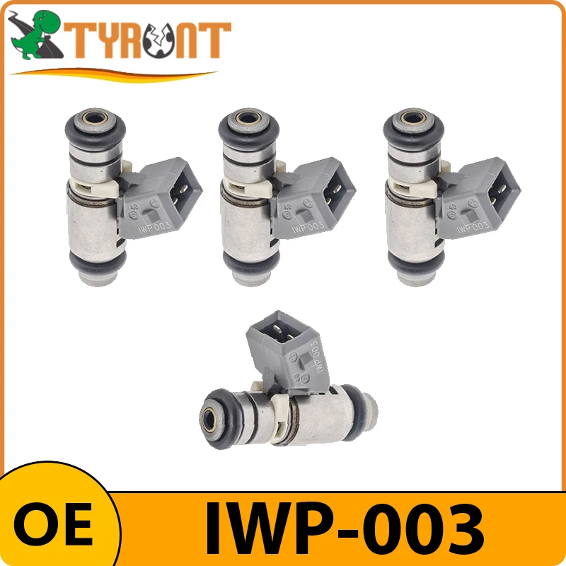 4 Uds IWP003 TYRNT nuevo inyector de combustible estilo de coche para FIAT PALIO SIENA MOTOR FIRE 1,4 8V IWP-003 50100402 piezas de repuesto