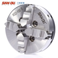 Mini Wood Lathe Chuck 100mm SANOU Brand Self-Centering Chuck 4 Jaw Wood Lathe Chuck K02-100B For Mini Wood Lathe