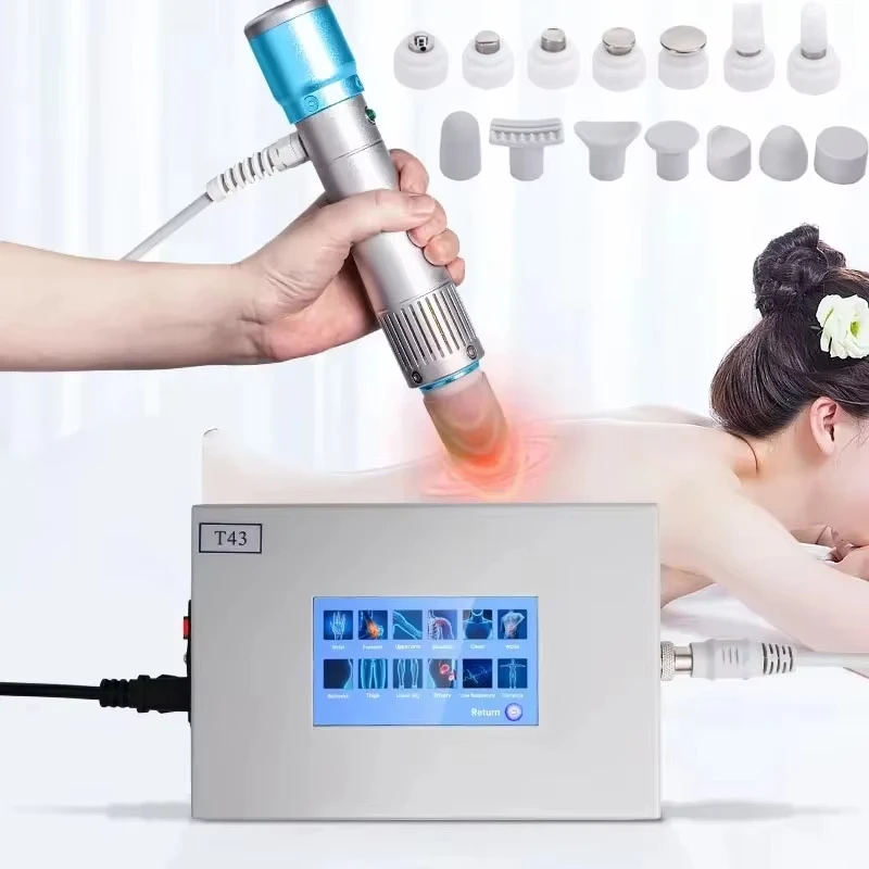 Portable Physiotherapy Shock Waves Equipment Massager Muscle Stimulator Electric Shockwave Therapy Machine Body Back Pain Relief - Image 5
