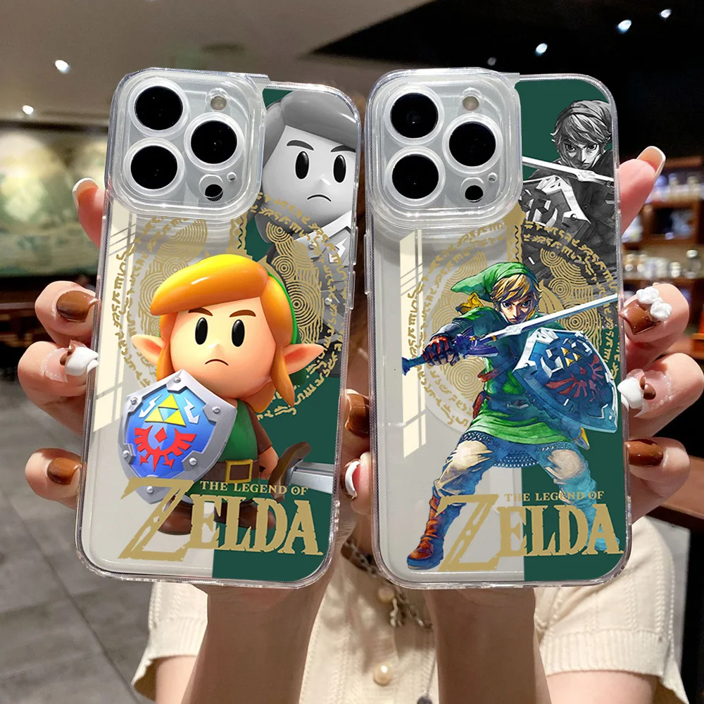 Game The L-Legend of Z-Zelda Phone Case for iPhone 12 11 13 14 15 16 Max Pro Plus Magsafe Magnetic Wireless Cover