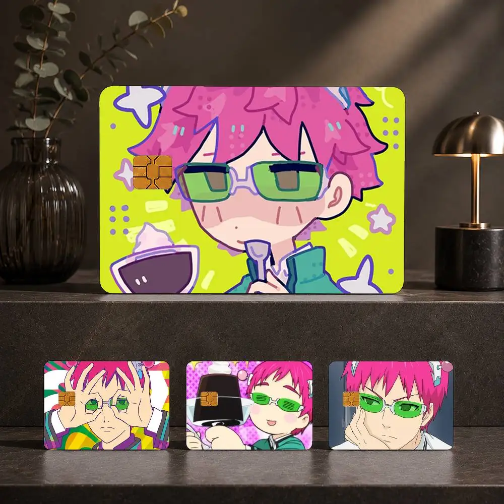 K-Kusuo S-Saiki The Disastrous Life of S-Saiki Sticker Film Tape Skin for Credit Card Debit Card Waterproof Stickers