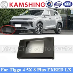 Front Bumper Adaptive Cruise Cap Frame For Chery Tiggo 5x 8 Plus EXEED LX 2019-2024 ACC Cover Front Radar Trim Cover 704000139AA
