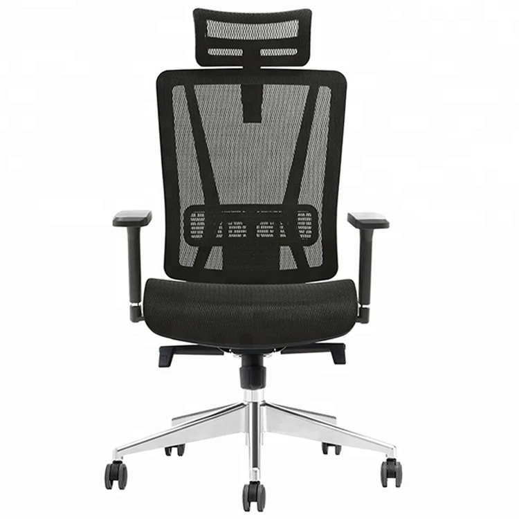 

ZC01 Manufacturer's Modern 3D Adjustable Mesh Chair High Back Ergonomic Office Lift Chair Iron Frame Fabric Commercial