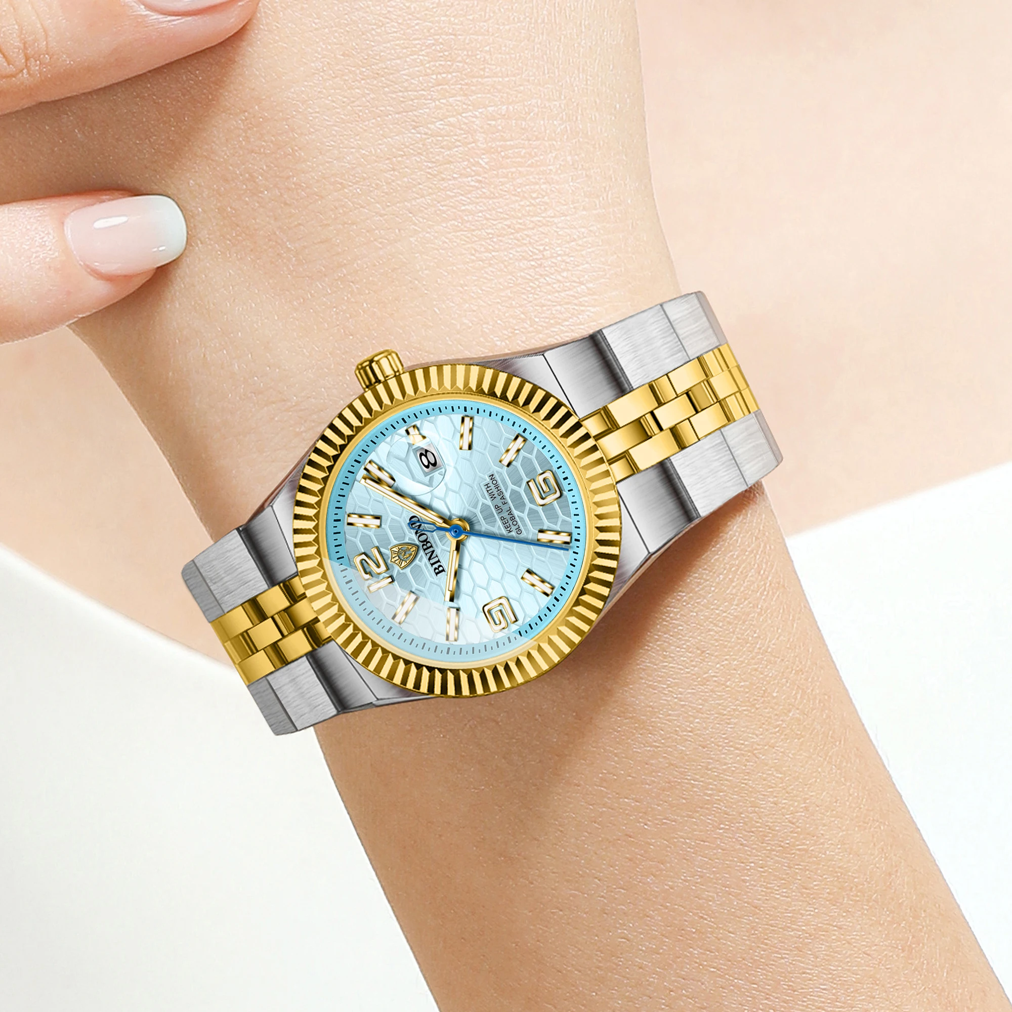 BINBOND Orginal Precise Quartz - đánh giá và giá Luxury Watch Female