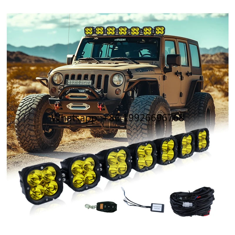 

JOPOWER 560w Offroad Fog Light Spotlight Modular Led Light Bars 42 Inch Offroad 4x4