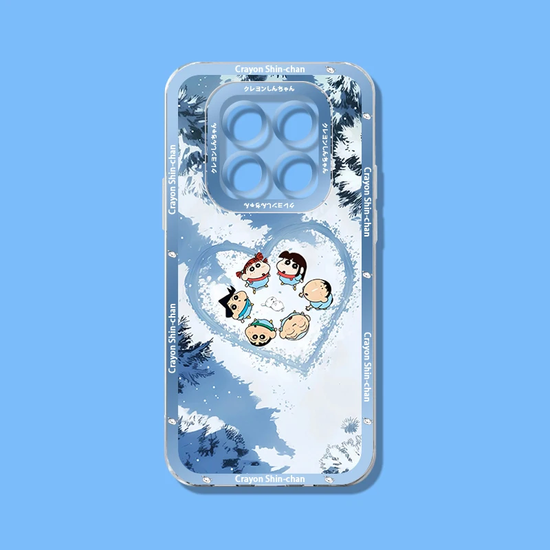 C-Crayon S-Shin chan Cartoon Case for Xiaomi Redmi Note 15 14 13 Pro Plus 12 10 11 14S 13S 12S 11S 10S 4G 5G Clear Phone Cover view 4