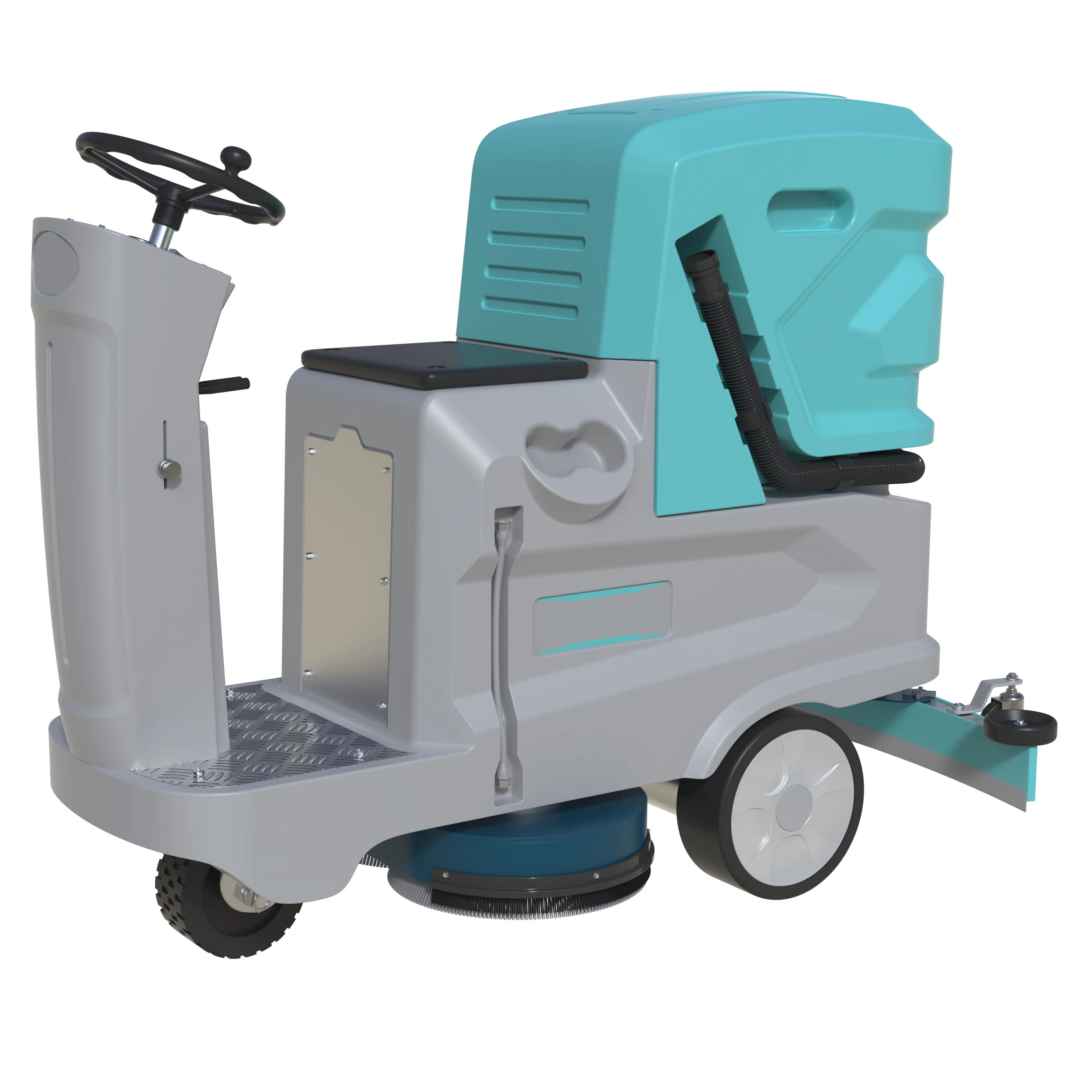 آلة غسيل بلاط الأرضيات ، عرض تنظيف المستودعات ، M5 ،