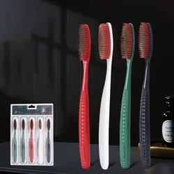 5 PC Adult Toothbrush Head Extended Widened Individual Packing Advanced Soft Bristle Brush Teeth Oral Cleaning Daily Necessities