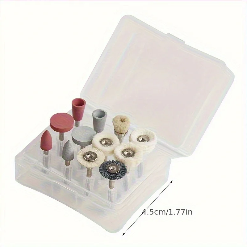 12 stks/doos Tandheelkundige Polijstmachine Kit Voor Lage Snelheid Handstuk Tandheelkundige Composiet Kit Tandheelkunde Porselein/Natuurlijke Tanden/Nagel polijsten