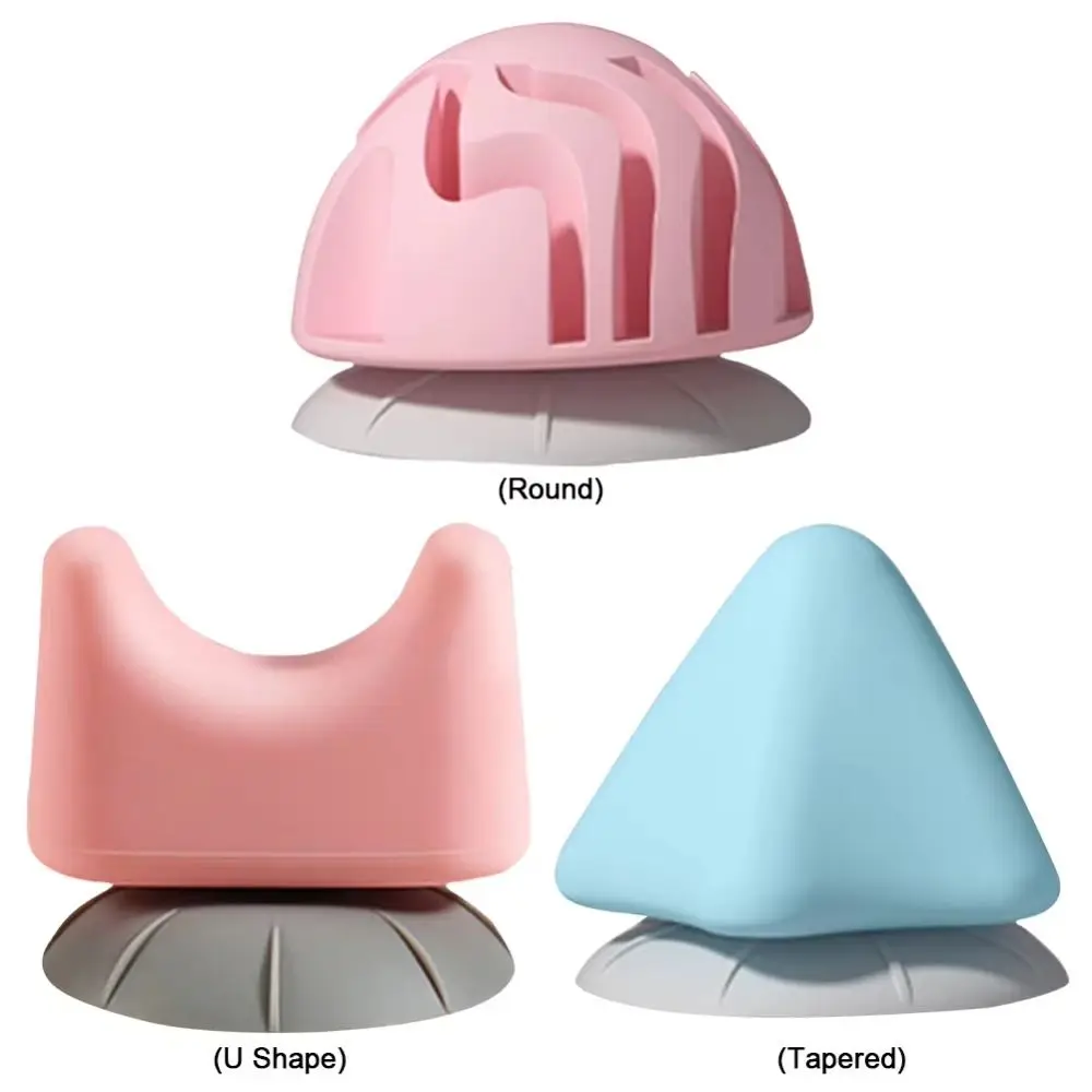 

Portable Silicone Suction Cup Massager Ball Relaxation Yoga Fascia Ball Ergonomic Trigger Point Sports Massage Cone Home Use