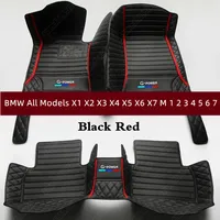 Car Floor Mats for BMW All Models X1 X2 X3 X4 X5 X6 X7 M 1 2 3 4 5 6 7 Series Class GT All Weather Personalized Auto Carpet Pads